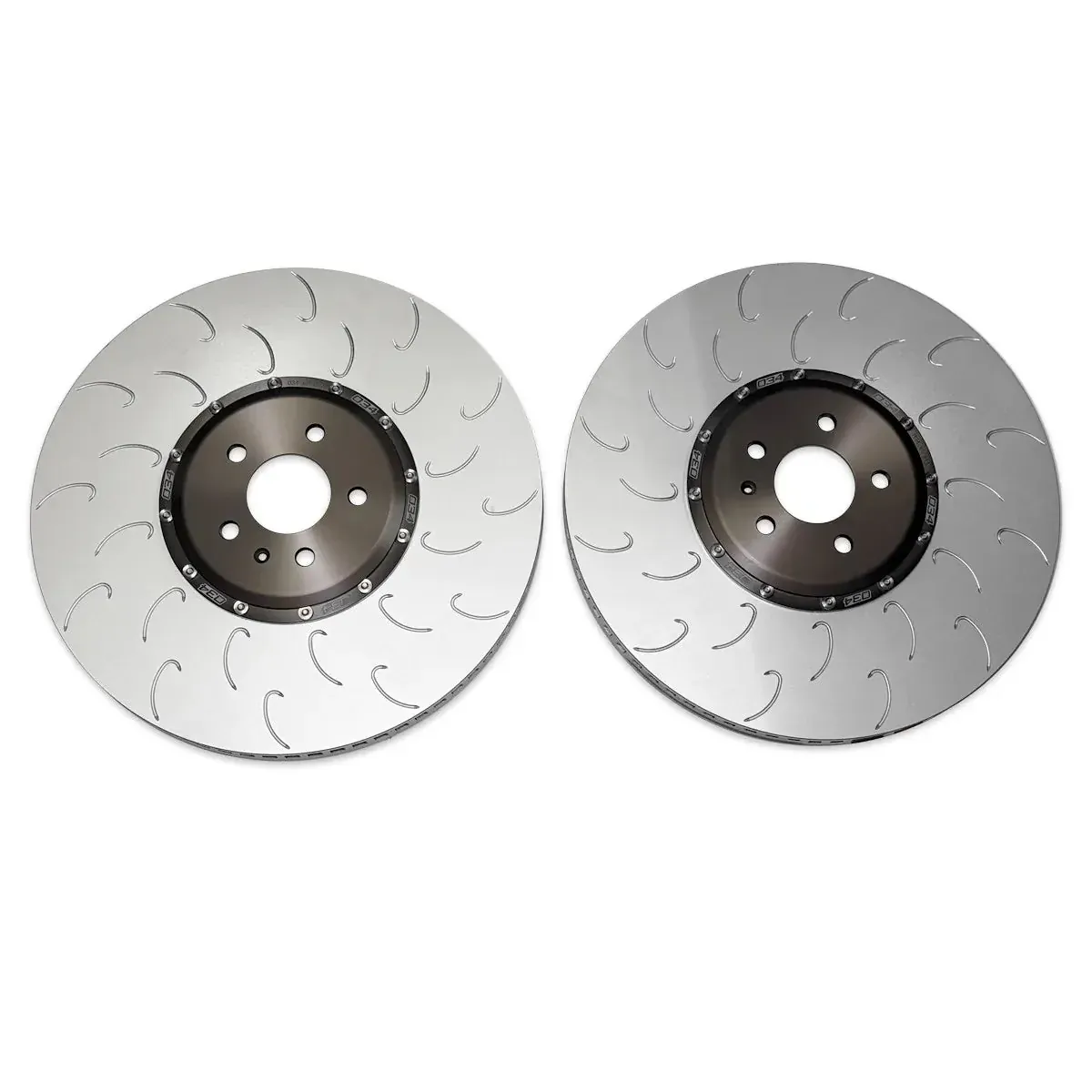 034 Motorsport 2-Piece Floating Front Brake Rotor Upgrade - Audi / C8 / RS6 / RS7 (420x40mm)