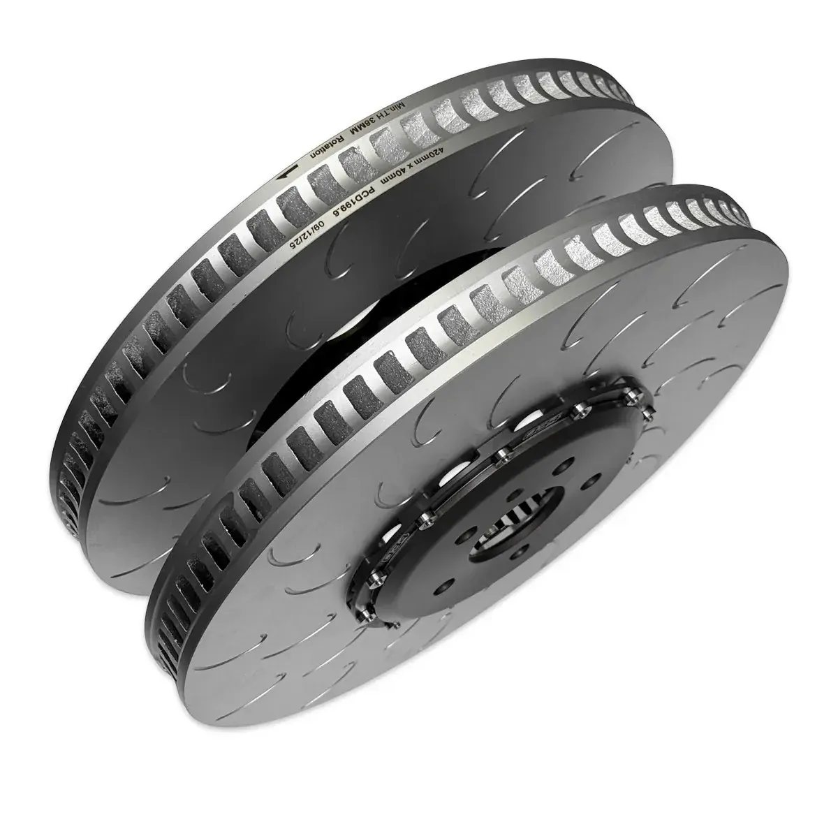 034 Motorsport 2-Piece Floating Front Brake Rotor Upgrade - Audi / C8 / RS6 / RS7 (420x40mm) - Image 5