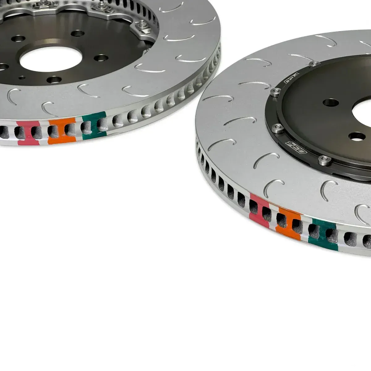 034 Motorsport 2-Piece Floating Rear Brake Rotor Upgrade - Audi / C8 / RS6 / RS7 (370x30mm) - Image 3